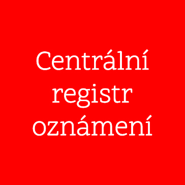Centrální registr oznámení
